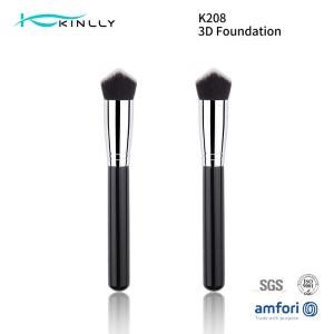 China Copper Ferrule Powder ODM Face Makeup Brushes factory