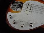 5 string basss guitar Ernie ball Musicman Sting Ray5 bass Sunburst color Active