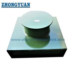 China Steel Plate Fabricated Recessed Bitts Ship Towing Equipment factory