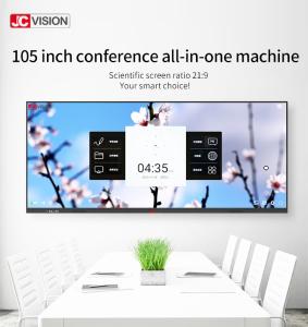 China JCVISION Classroom Interactive Whiteboard 105 Inch Android 11 IR 20 Poitns Touch factory