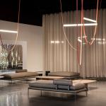 Handmade Leather LED Modern Chandelier ForLiving Room