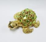 Turtle metal trinket box Turtle jewelry box turtle shaped trinket box for gift