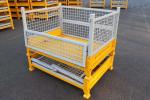 Customized Warehouse Storage Steel Pallet Box Storage Metal Pallet Bins