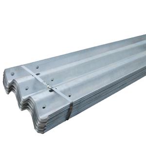 China Traffic Road Customized Three Waves Beam Guardrail Highway Safety AASHTO M180 Standard factory