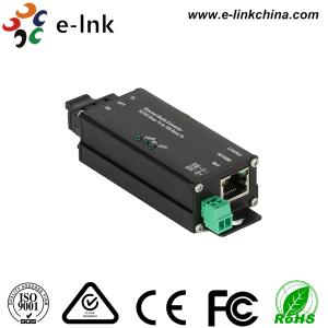 China Microtype Hardened Industrial Ethernet Media Converter SC / ST Optical Port factory