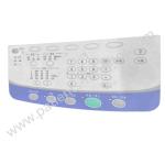 Key Membrane M0828 6123-90706 For Nihon Kohden ECG-2250 ECG Machine Used-good