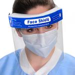Plastic Visors Protective Face Shield Full Clear Disposable Protection
