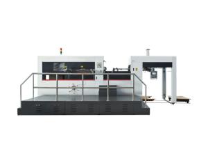 China High Speed Flatbed Die Cutter Machine Pressure 380N/Cm2 For 3-9mm Corrugated Box factory