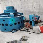 250RPM 300RPM 375RPM Hydroelectric Kaplan Turbine Generator For Low Head