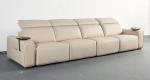 BN Italian Living Room Sofa Furniture Leather Functional Sofa Combination