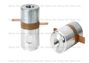 China 25Khz 700W Mini High Power Ultrasonic Transducer With 2pcs Ceramic Rings 50mm factory