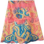 F50283 51-52" width customizable embroidery french sequin lace fabric for
