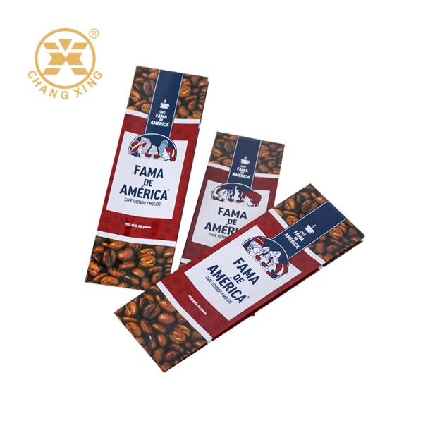 China Oem Coffee Packaging Bags Customize 250gr With Valve And Zipper factory