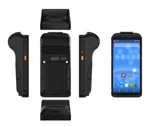 China Industrial PDA Programmable Barcode Scanner / Handheld Thermal Printer factory