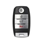 6 Buttons Durable KIA Aftermarket Car Key With 433MHz Frequency