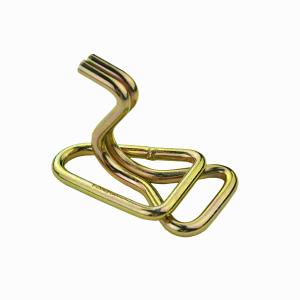China Hot Sales New Style Factory Safety Cargo Gold A Set of Hoist Hook For Tie Down factory
