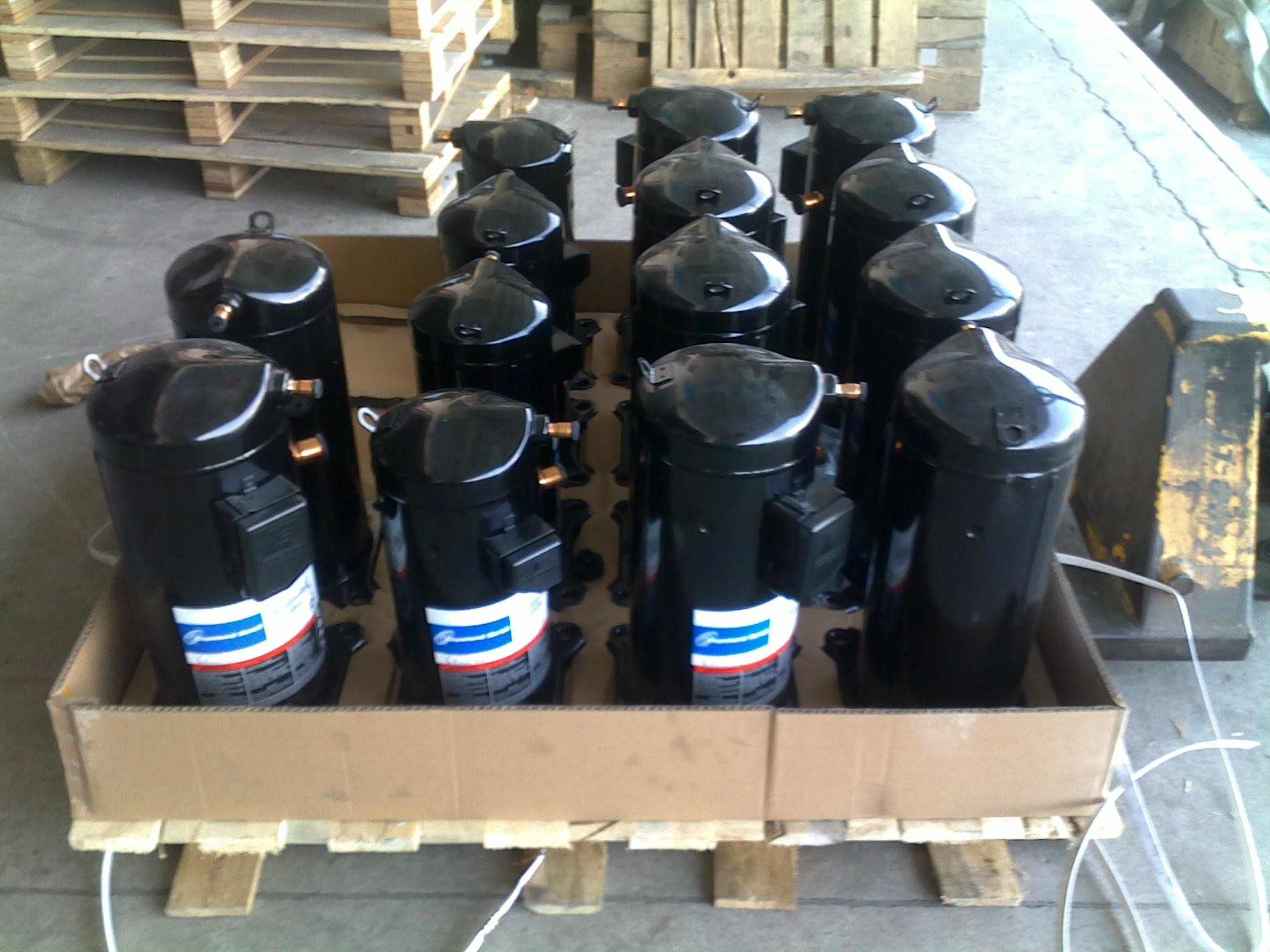 Stationary AC Power Copeland Scroll Compressor ZB114KQE-TFD-551 15HP