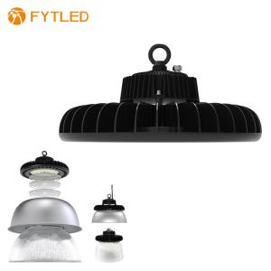 China Aluminum 100W IP65 Rating High Bay UFO Lights With Glass Cover factory