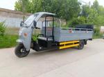 Pure Electric Sanitation Tricycle 800kg Payload Six Barrel Tailboard Tricycle