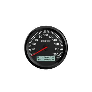 China Do917 80mm GPS Speed Race Car Gauge Tachometer 24V Vehicle Tachometer factory