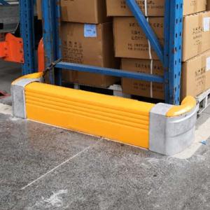 B27 Kerb Curved Barriers Rack End Guard Racking upright Protector safety barrier