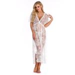 Seamless Breathable Long Sexy Lingerie Anti-Static Lace Bodysuit Lingerie