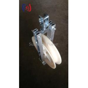 27 - 50KG OPGW Stringing Equipment Cable Stringing Block Nylon Sheave