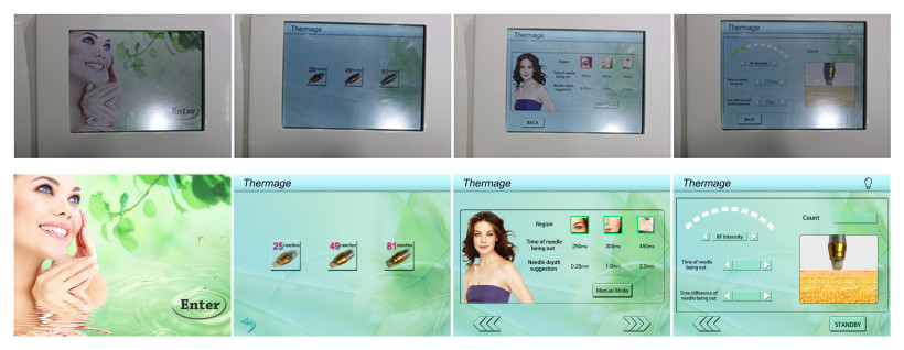 Skin maintenance micro needle nurse system secret microneedle fractional intracel rf micro needling