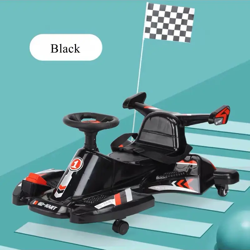 2023 Children's Mini 6v Electric Drift Go Kart Ride On Car For Child Battery Included