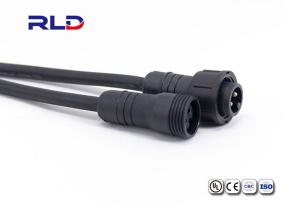 China IP67 Waterproof Cable Connector Male Female 2Pin 3Pin Waterproof Circular Connector factory