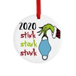 2.8 Inches Ceramic Keepsake Pendant For New Year Decoration