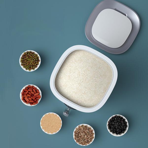 Insect Proof Automatic 10kg Rice Storage Container Household Storage Organization
