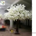 UVG 10 foot pink cherry blossom decorative artificial trees for church wedding