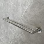Wall Mounted Kitchen Towel Rack Bathroom Double Towel Bar SUS304 Polished