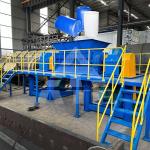 Waste Plastic Barrel Shredder 55kw Big Plastic Lumps Shredder Machine