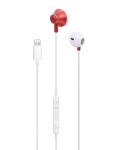 MP4 Lightning Cable Earphones Metal Wired Sound Bass Earbuds