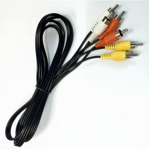 China 3RCA-3RCA Male AV Cable Video and Audio Data Communication Cable 1.5meter factory