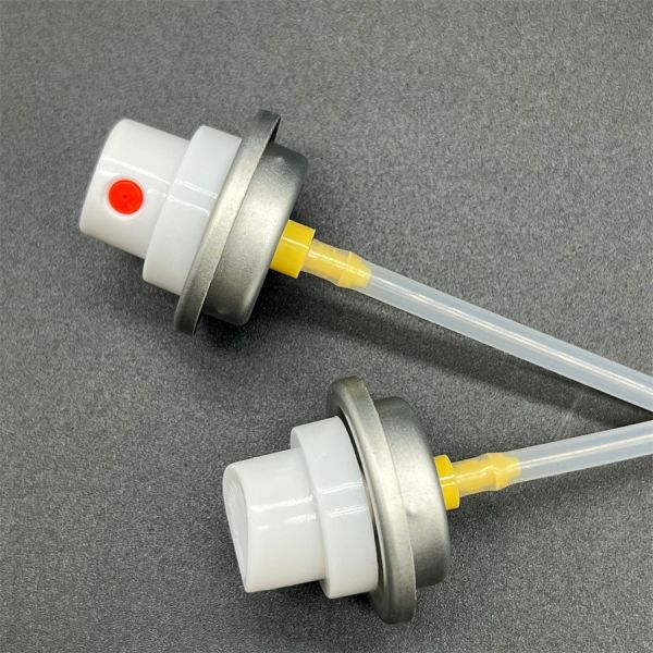 Dry shampoo spray valve components