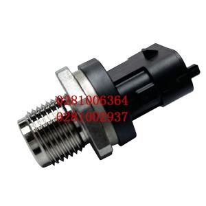 China Construction Machinery Common Rail Fuel High Pressure Sensor 0281006364 0281002937 factory