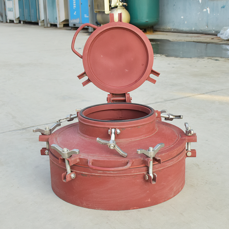 Large and Small Carbon Steel Manhole Cover Valve Parts Customized Pressure Relief Valve for Customer Requirements