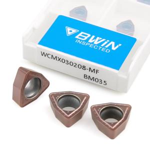 China Wcmx 030208 CNC Carbide Inserts Stainless Steel Tungsten Carbide Inserts factory