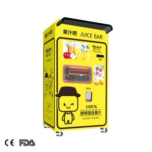 China shopping center white VA1 oranges juice vending machine factory