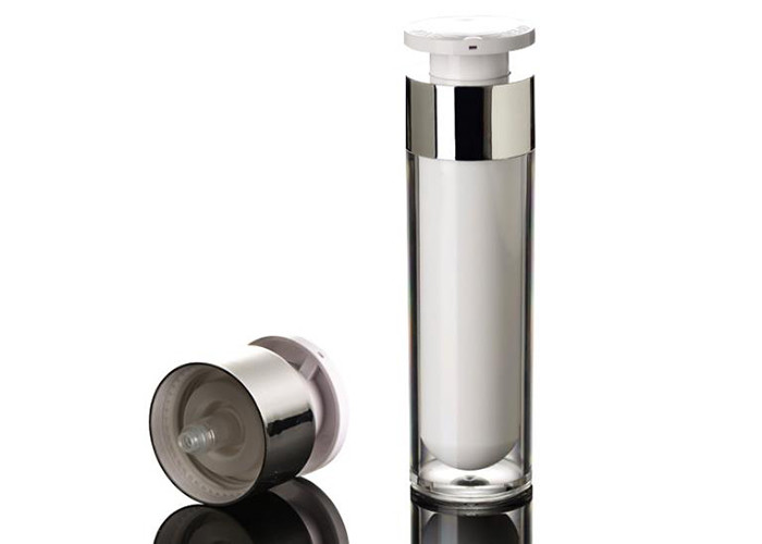 15ml 30ml 50ml Luxury Cosmetic Bottles , Airless Bottles Cosmetic Packaging