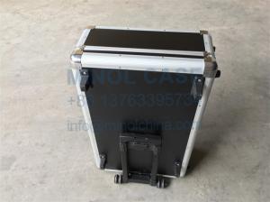 China 16 Space ATA Shock Effects Rack Case With Casters factory