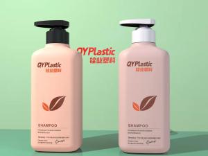 China HDPE Plastic Cosmetic Bottles 600ml For Body Wash Customized Color factory