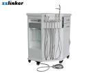 Trolley Mobile Dental Cabinet Unit With Air Compressor