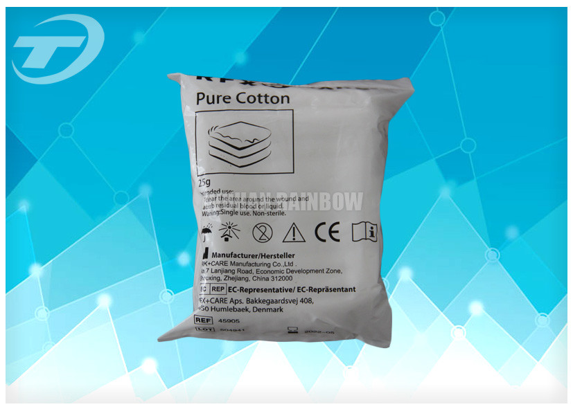 100% Pure Sterile Cotton Wool Balls For Medical Use 0.5g Color & White