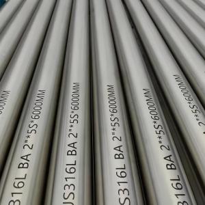 China 409 430 904 SS Seamless Pipe AISI ASTM GB With Building Material 45mm Outer Diameter factory