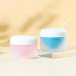 Lightweight Durable Plastic Cosmetic Jars In Black For Retail And Travel