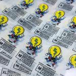 Customized High Quality Clothing Transfer Label Thermal Transfer Label Printing